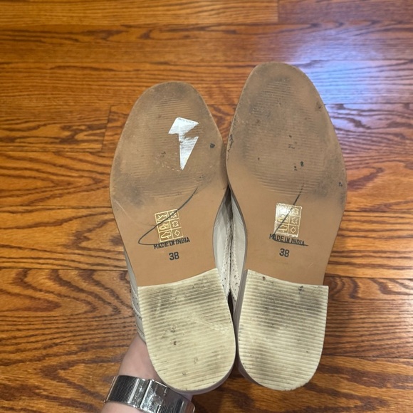 Free people paramount slip on mules gray size 38 US 7.5 EUC - Picture 10 of 11
